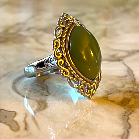 Green Aventurine Ring - Picture 2 of 3